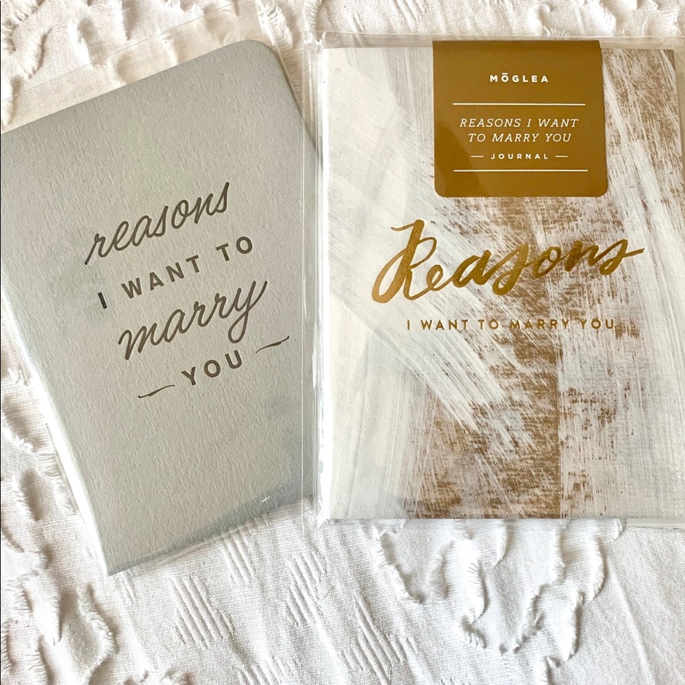 2 Reasons I Want to Marry You Journals